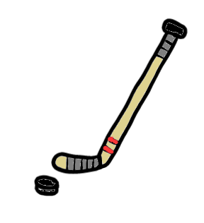 easy step by step hockeystick drawing - EasystepDrawing