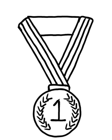  how to draw step by step medal drawing easy  - EasystepDrawing