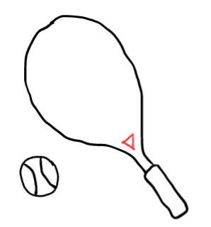  how to draw step by step tennisracket drawing easy  - EasystepDrawing