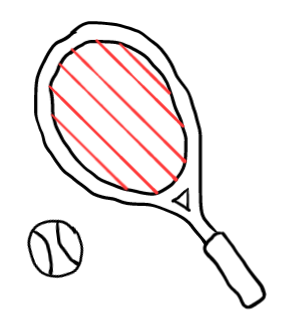  how to draw step by step tennisracket drawing easy  - EasystepDrawing