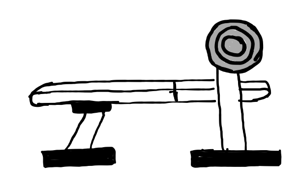  how to draw Weight Bench in easy steps - step number : 5 - Easy Step Drawing