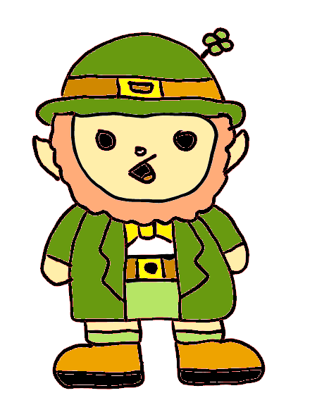 easy step by step leprechaun drawing - EasystepDrawing