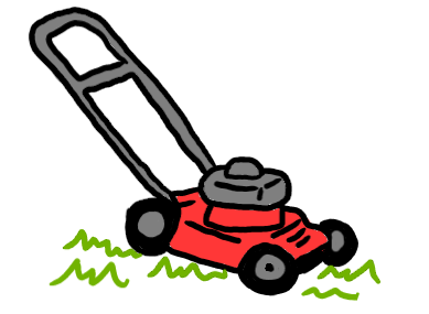 easy step by step lawnmower drawing - EasystepDrawing