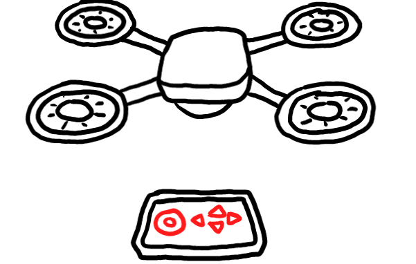  how to draw step by step drone drawing easy  - EasystepDrawing