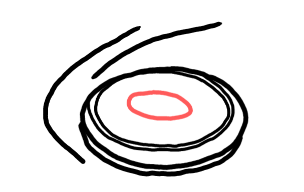  how to draw step by step frisbee drawing easy  - EasystepDrawing