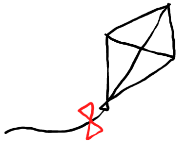  how to draw step by step kite drawing easy  - EasystepDrawing