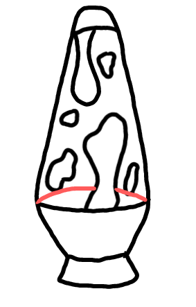  how to draw step by step lavalamp drawing easy  - EasystepDrawing