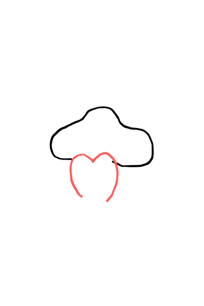  how to draw Heart Day in easy steps - step number : 2 - Easy Step Drawing