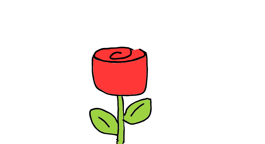 easy step by step rose drawing - EasystepDrawing