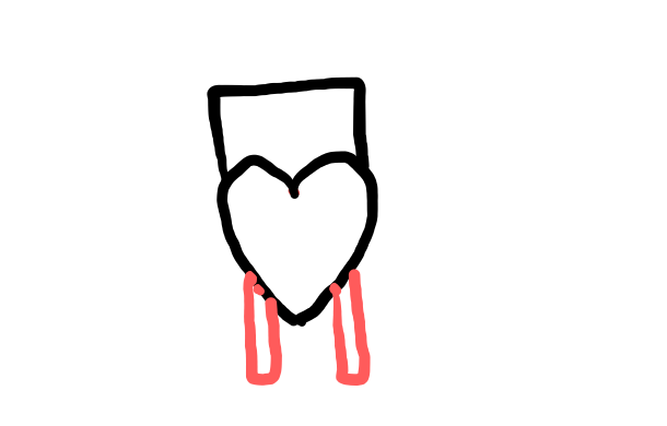  how to draw Valentine Monster in easy steps - step number : 3 - Easy Step Drawing