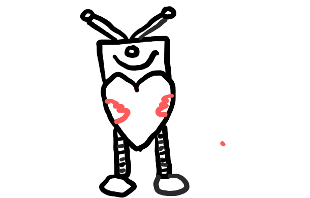  how to draw Valentine Monster in easy steps - step number : 8 - Easy Step Drawing
