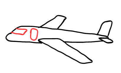  how to draw step by step airplane drawing easy  - EasystepDrawing