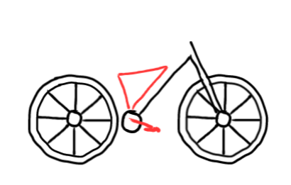  how to draw step by step bike drawing easy  - EasystepDrawing