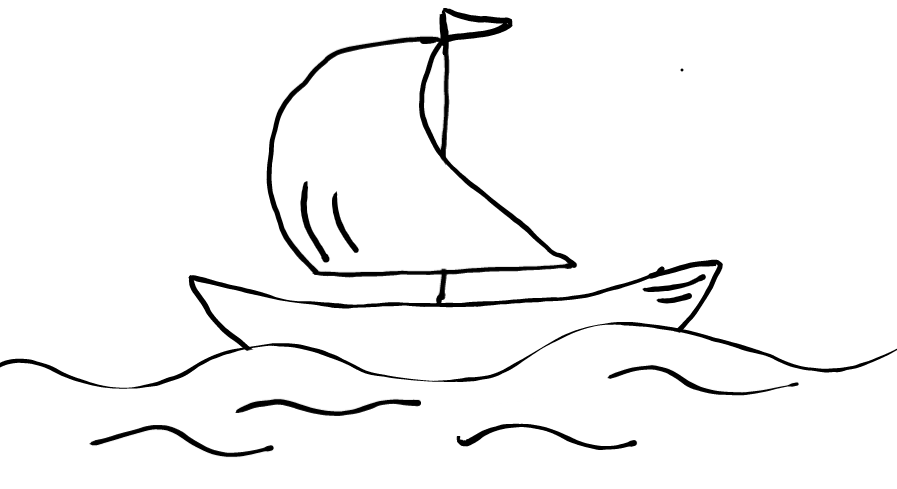  how to draw step by step boat drawing easy  - EasystepDrawing