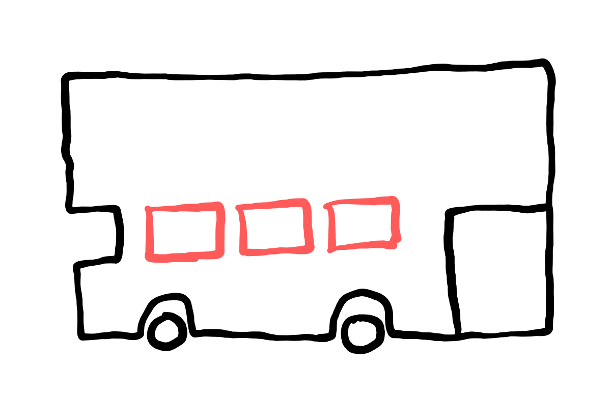  how to draw step by step doubledecker drawing easy  - EasystepDrawing