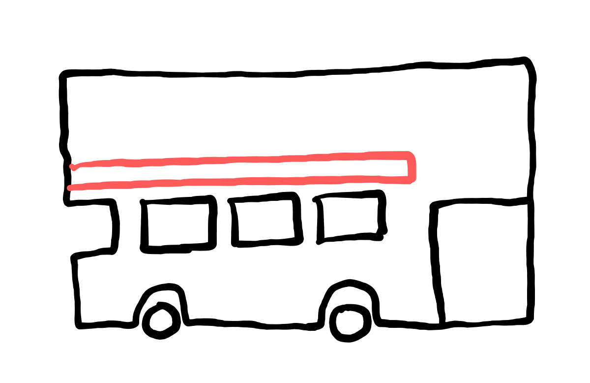  how to draw step by step doubledecker drawing easy  - EasystepDrawing