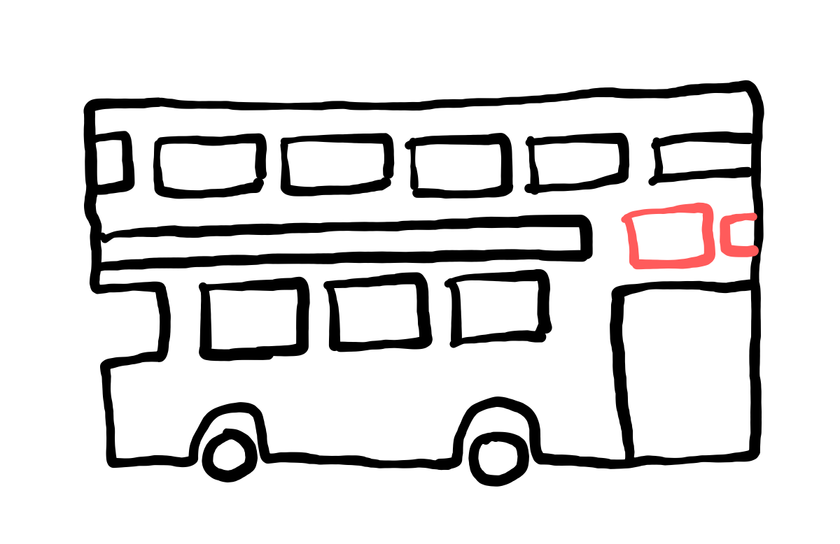  how to draw step by step doubledecker drawing easy  - EasystepDrawing