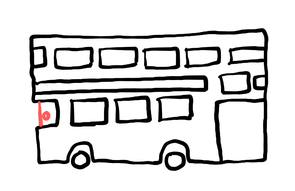  how to draw step by step doubledecker drawing easy  - EasystepDrawing