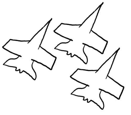  how to draw step by step fighterjets drawing easy  - EasystepDrawing