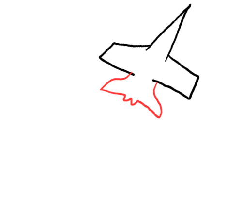  how to draw step by step fighterjets drawing easy  - EasystepDrawing