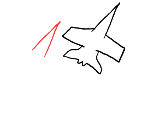  how to draw step by step fighterjets drawing easy  - EasystepDrawing