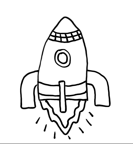  how to draw step by step rocketship drawing easy  - EasystepDrawing