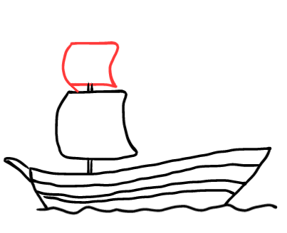  how to draw step by step ship drawing easy  - EasystepDrawing